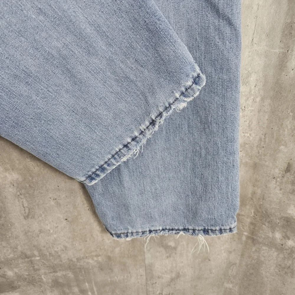 Y2K 2000 Levi's SilverTab Straight + Loose Jeans‎ W31 L28 Light Wash USA